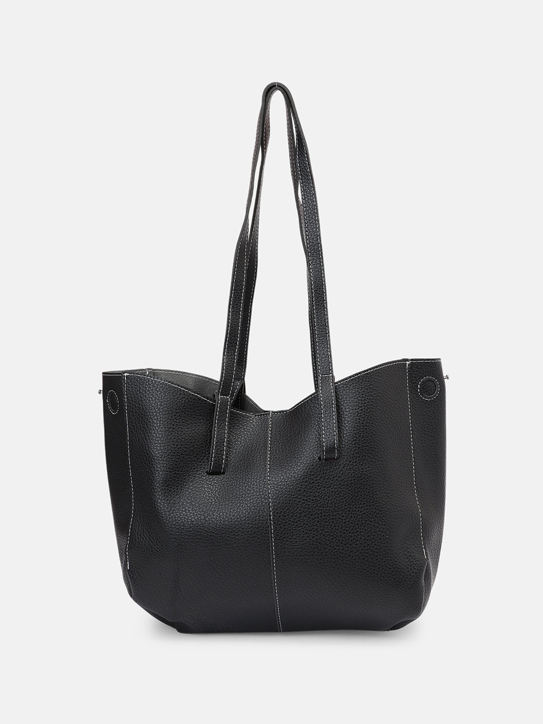 The Medium Illumé Tote Bag - Onyx Black