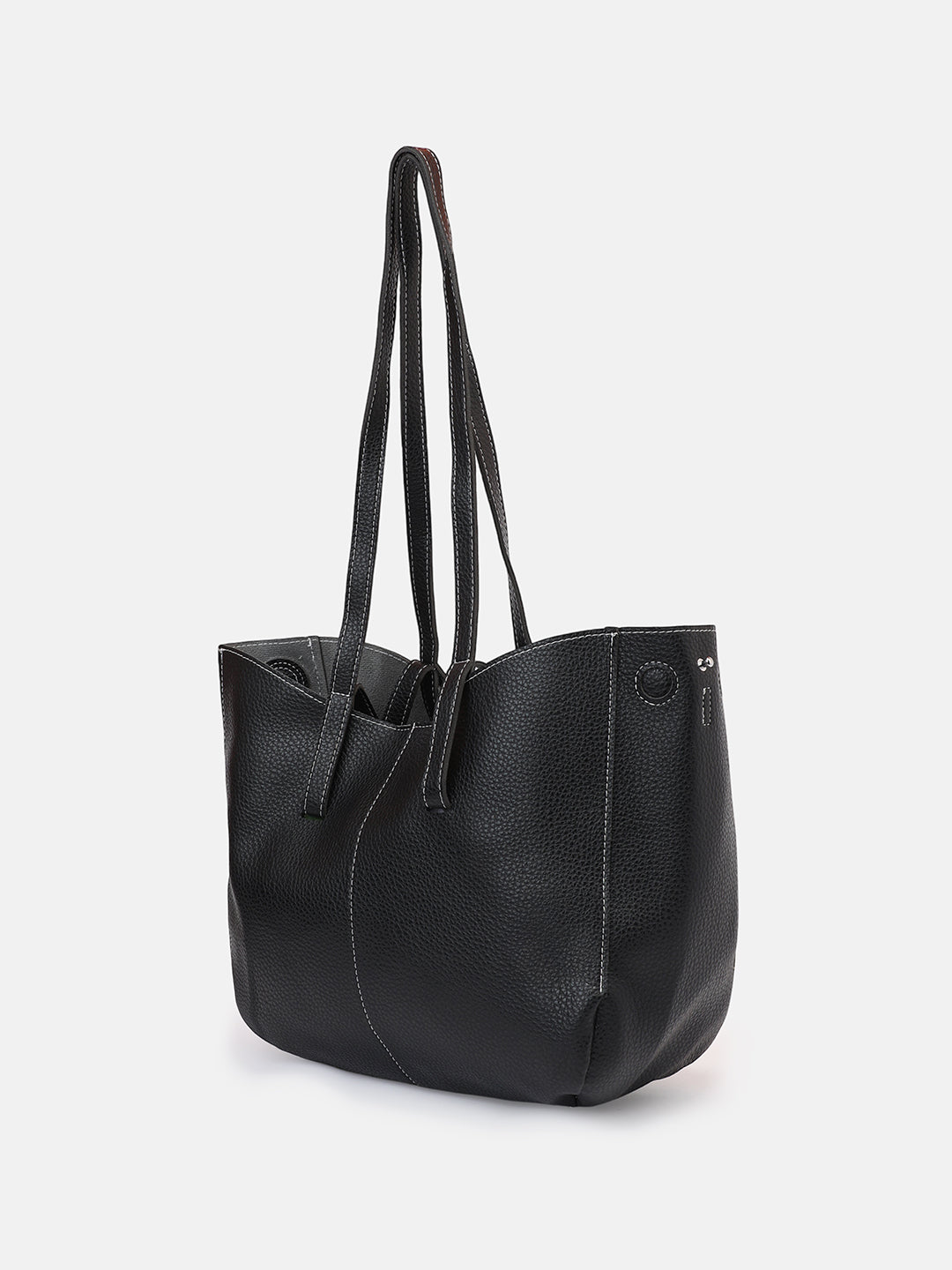 The Medium Illumé Tote Bag - Onyx Black