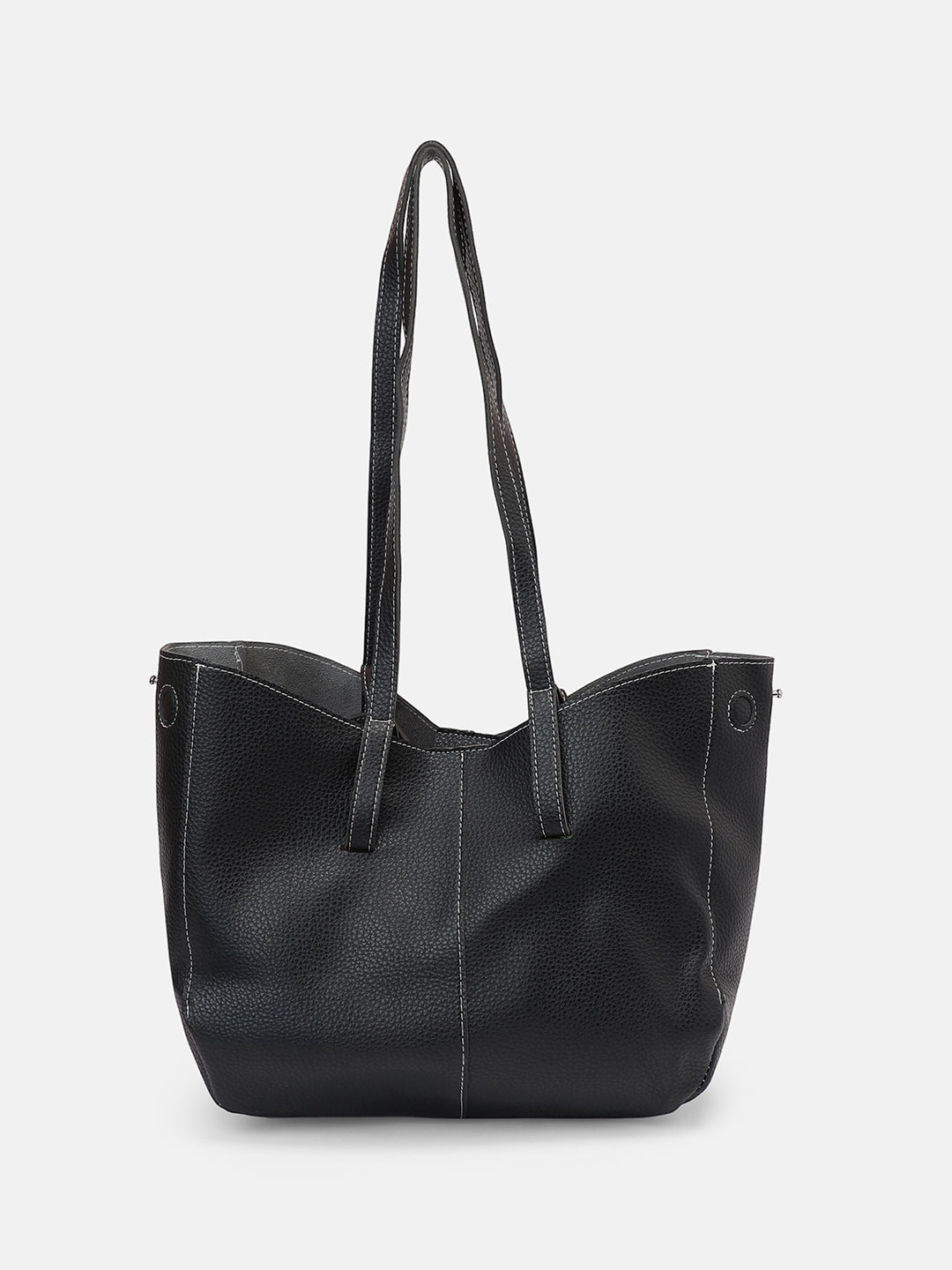 The Medium Illumé Tote Bag - Onyx Black