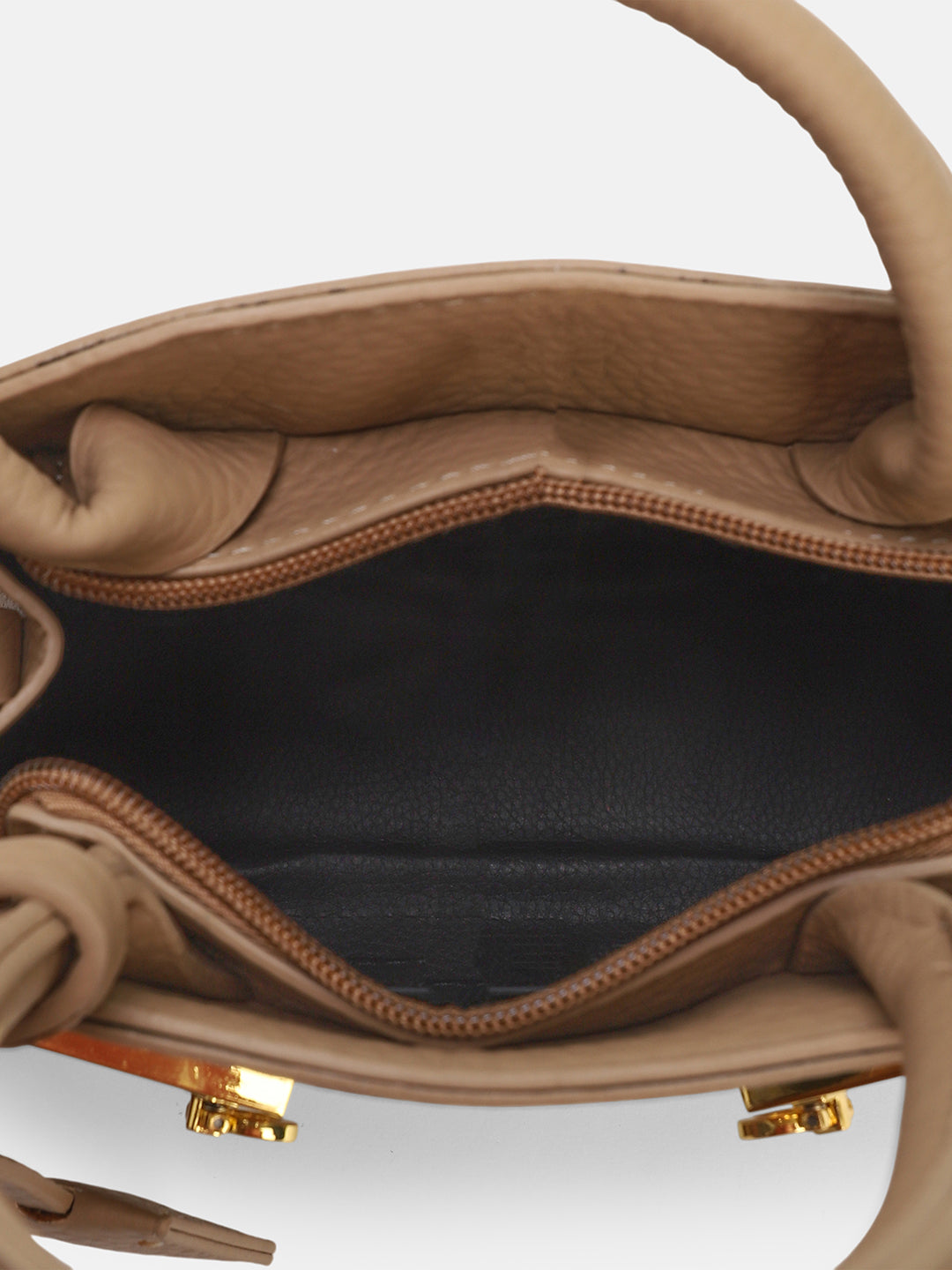 The Small Meridian Hand Bag - Ash Beige