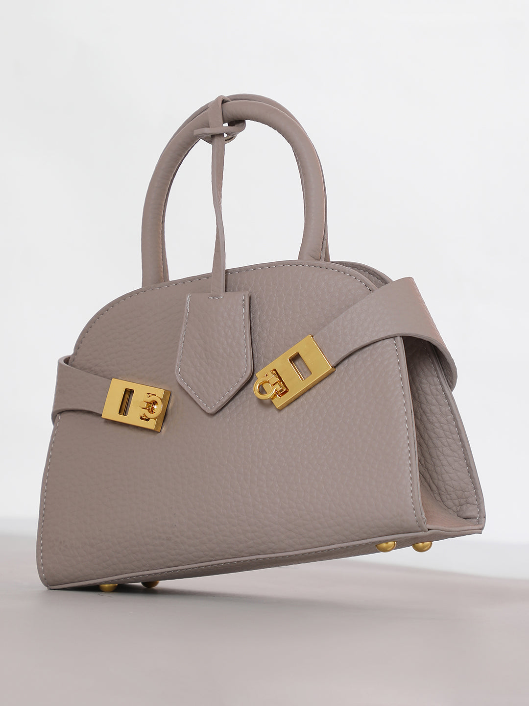 The Small Meridian Hand Bag - Coin Grey