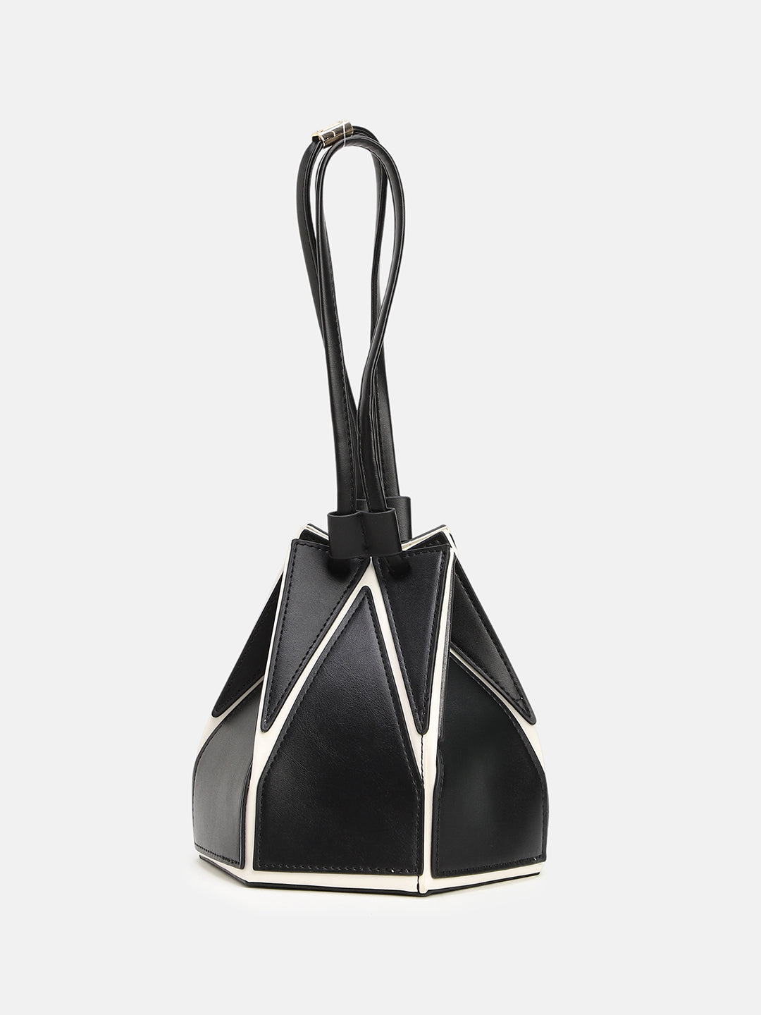 The Origami Bucket Bag - Onyx Black