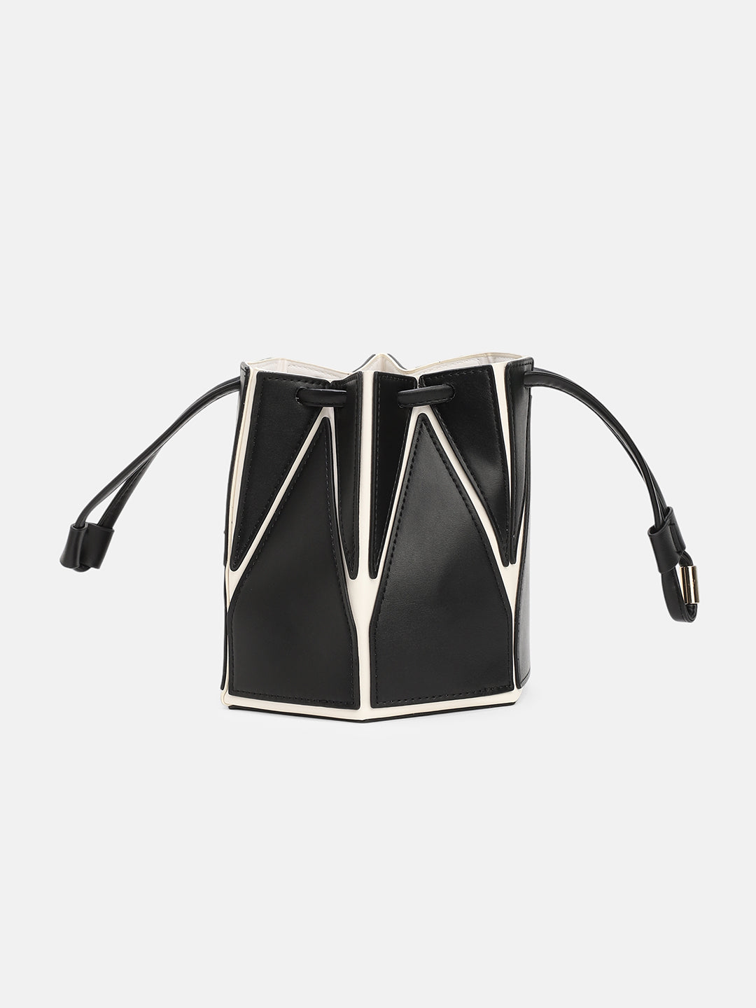 The Origami Bucket Bag - Onyx Black