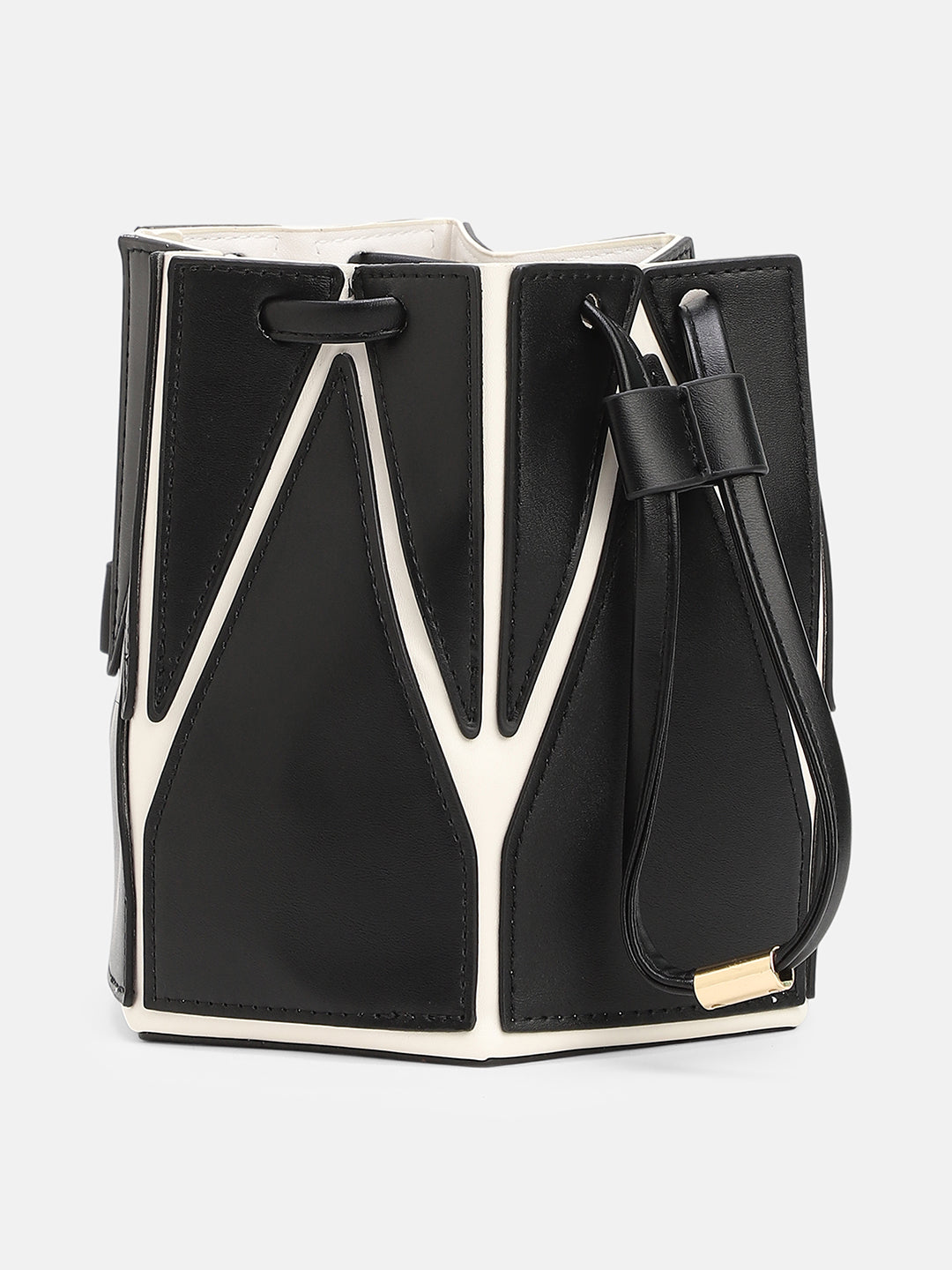 The Origami Bucket Bag - Onyx Black