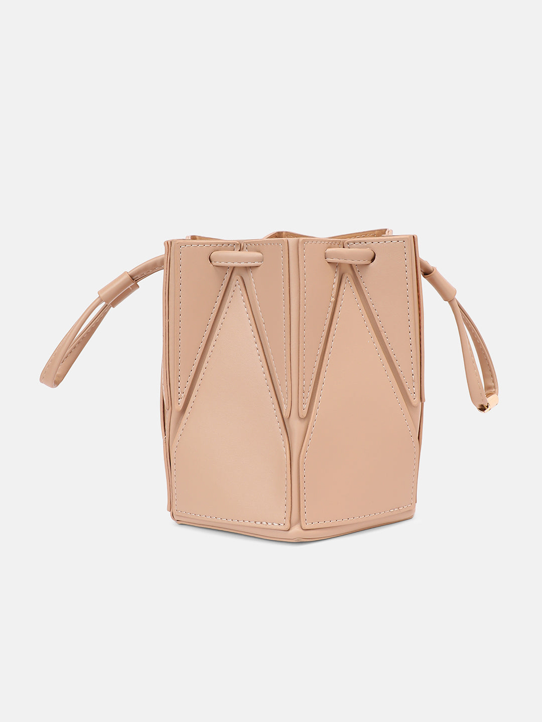 The Origami Bucket Bag - Sand Beige