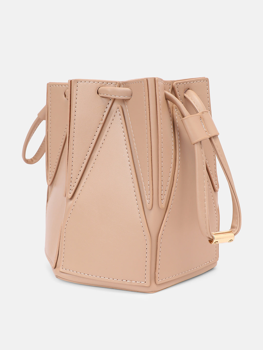 The Origami Bucket Bag - Sand Beige