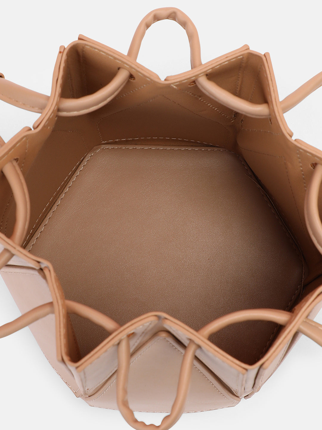 The Origami Bucket Bag - Sand Beige