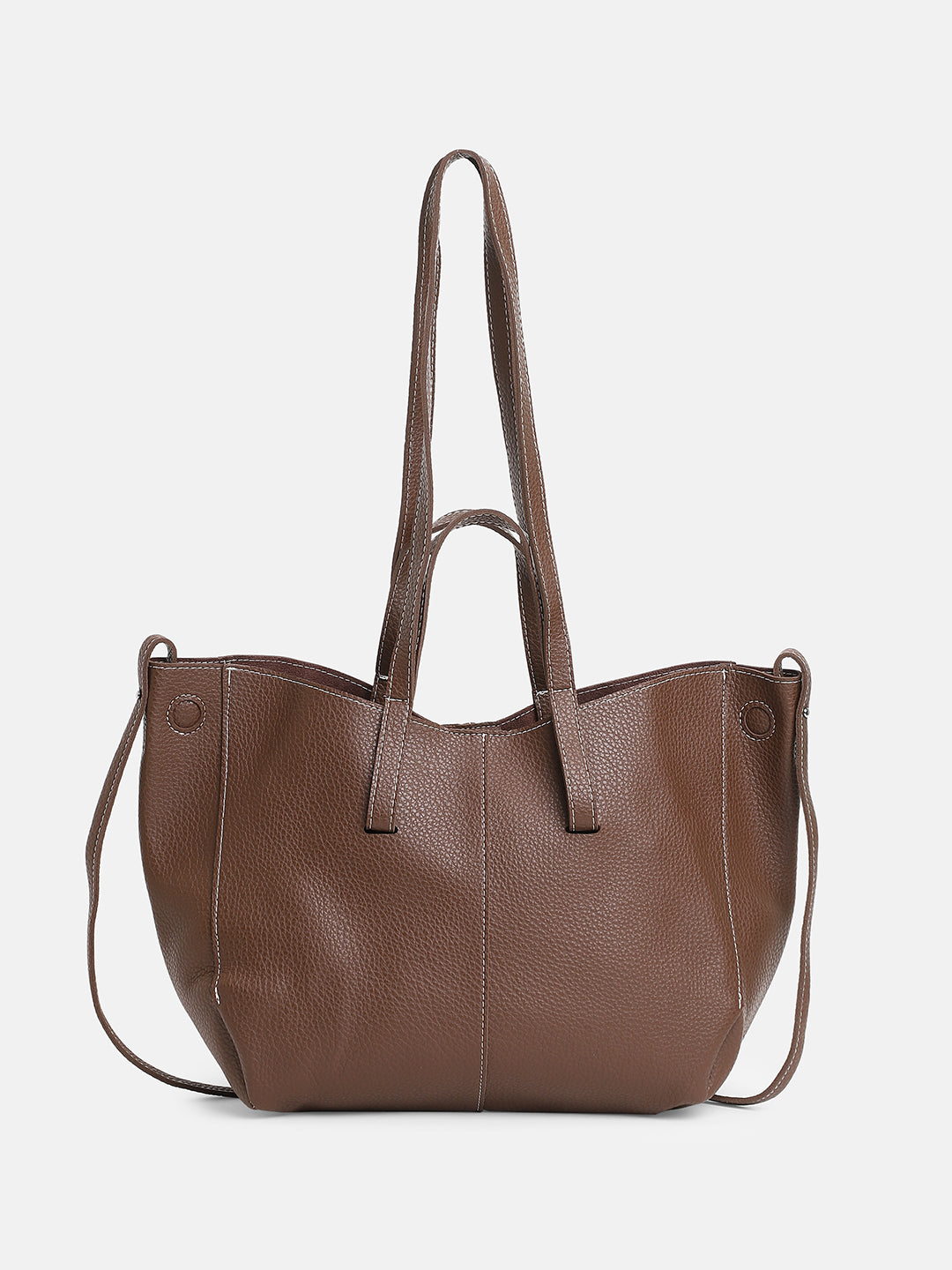 The Medium Illumé Tote Bag - Chocolate Brown