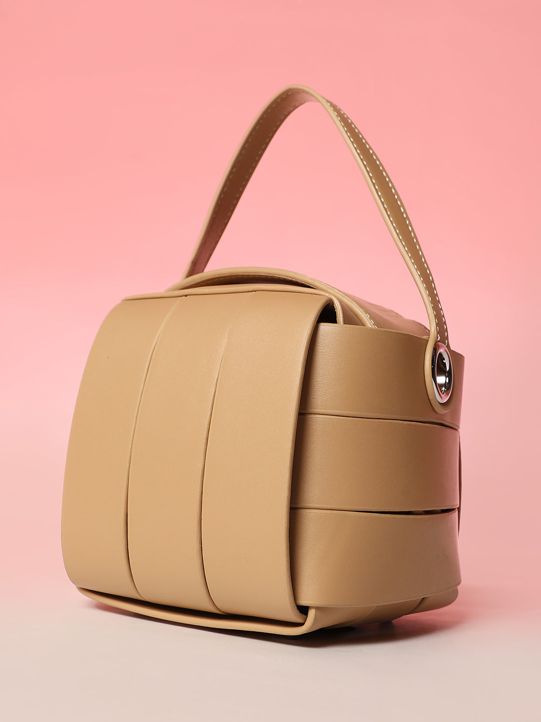 The Panel Verva Hand Bag - Sand Beige