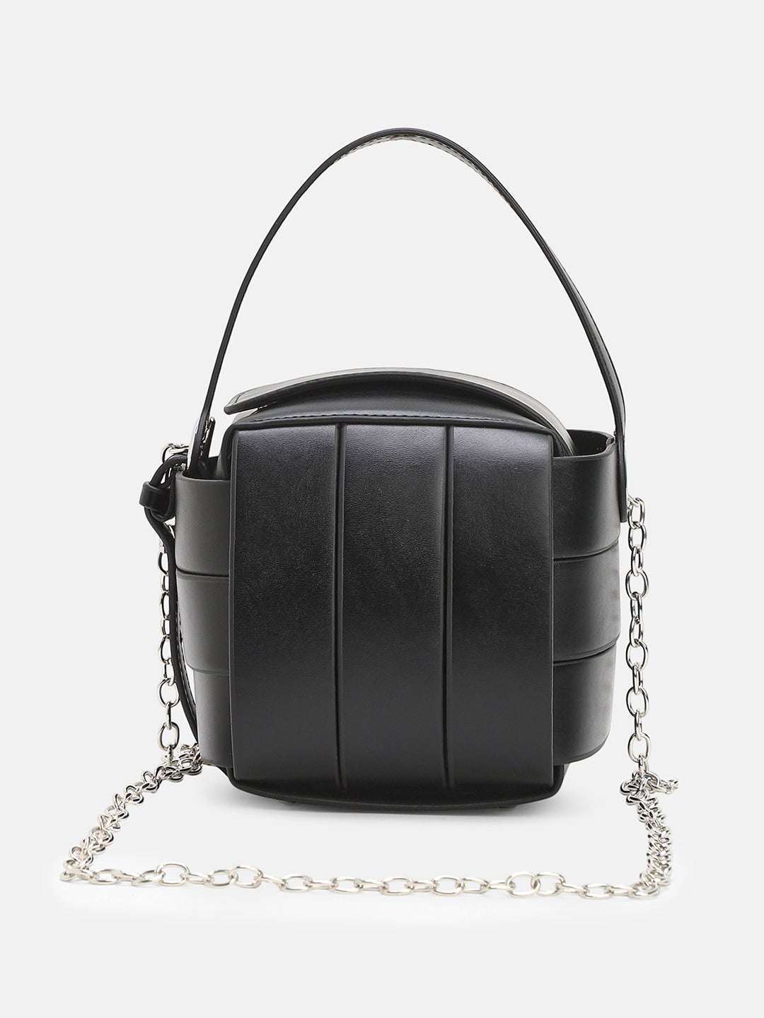 The Panel Verva Hand Bag - Onyx Black