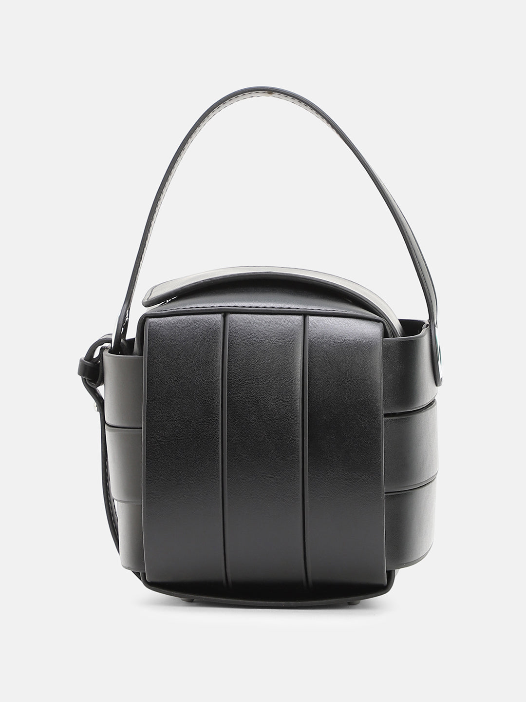 The Panel Verva Hand Bag - Onyx Black