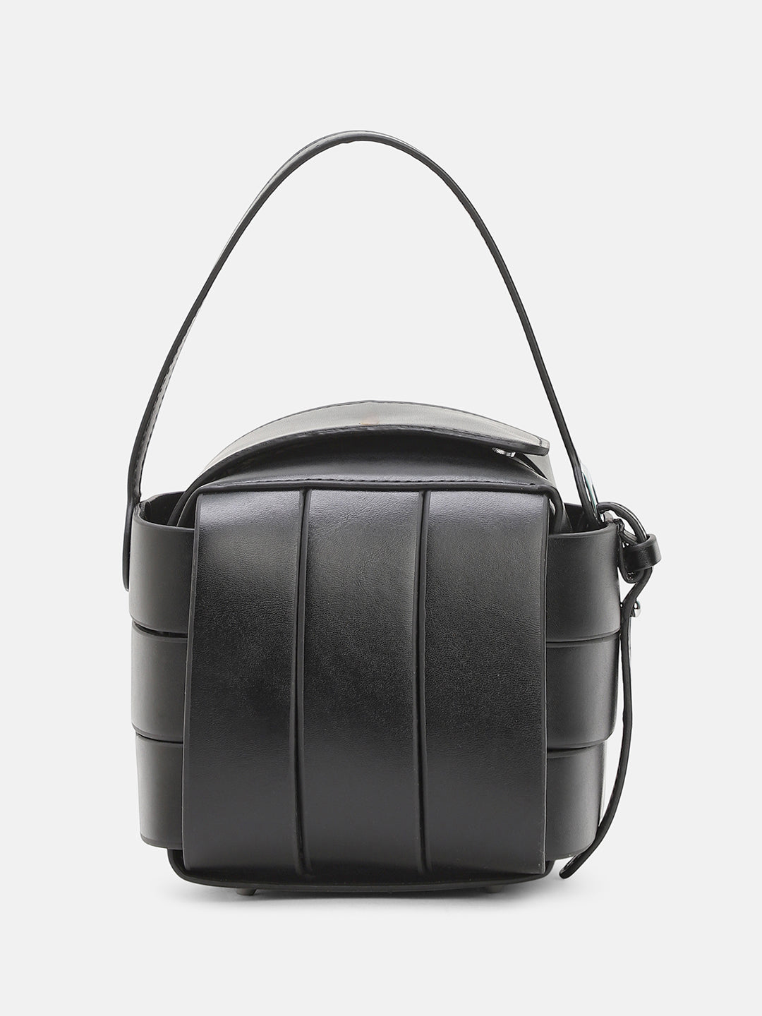 The Panel Verva Hand Bag - Onyx Black