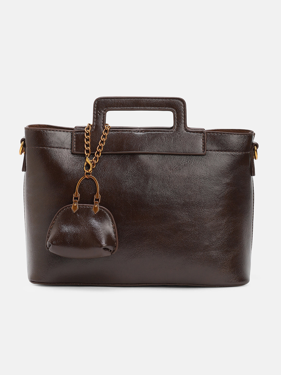 The Madame Hand Bag - Coffee Brown