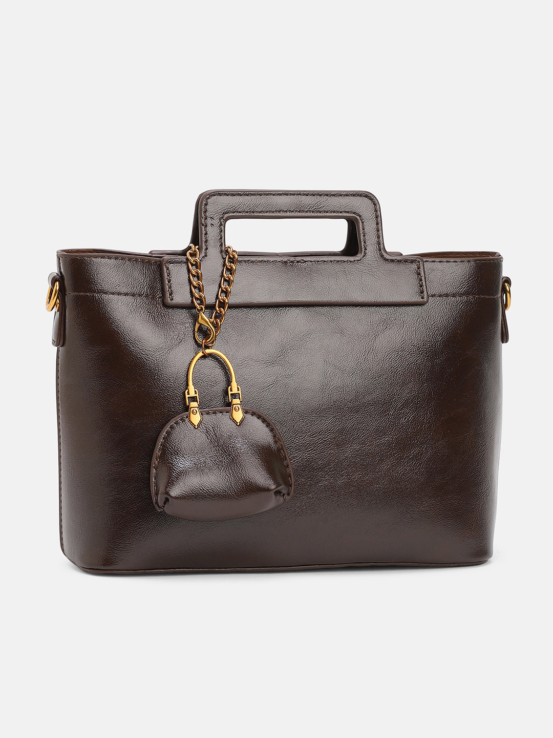 The Madame Hand Bag - Coffee Brown