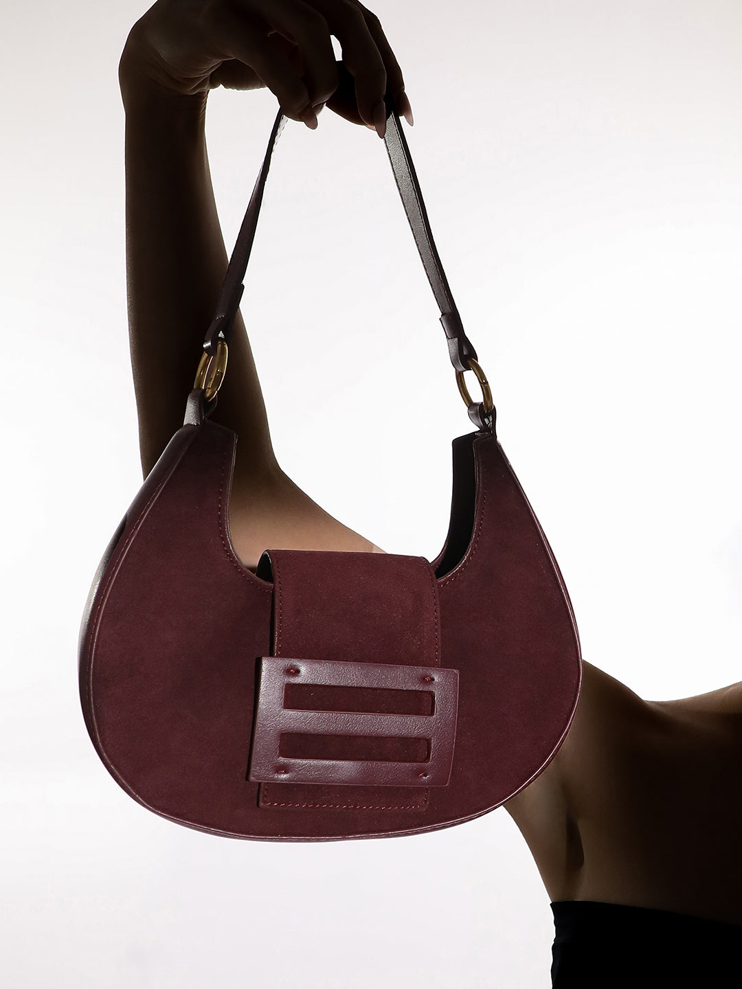 The Arcove Shoulder Bag - Cherry Red