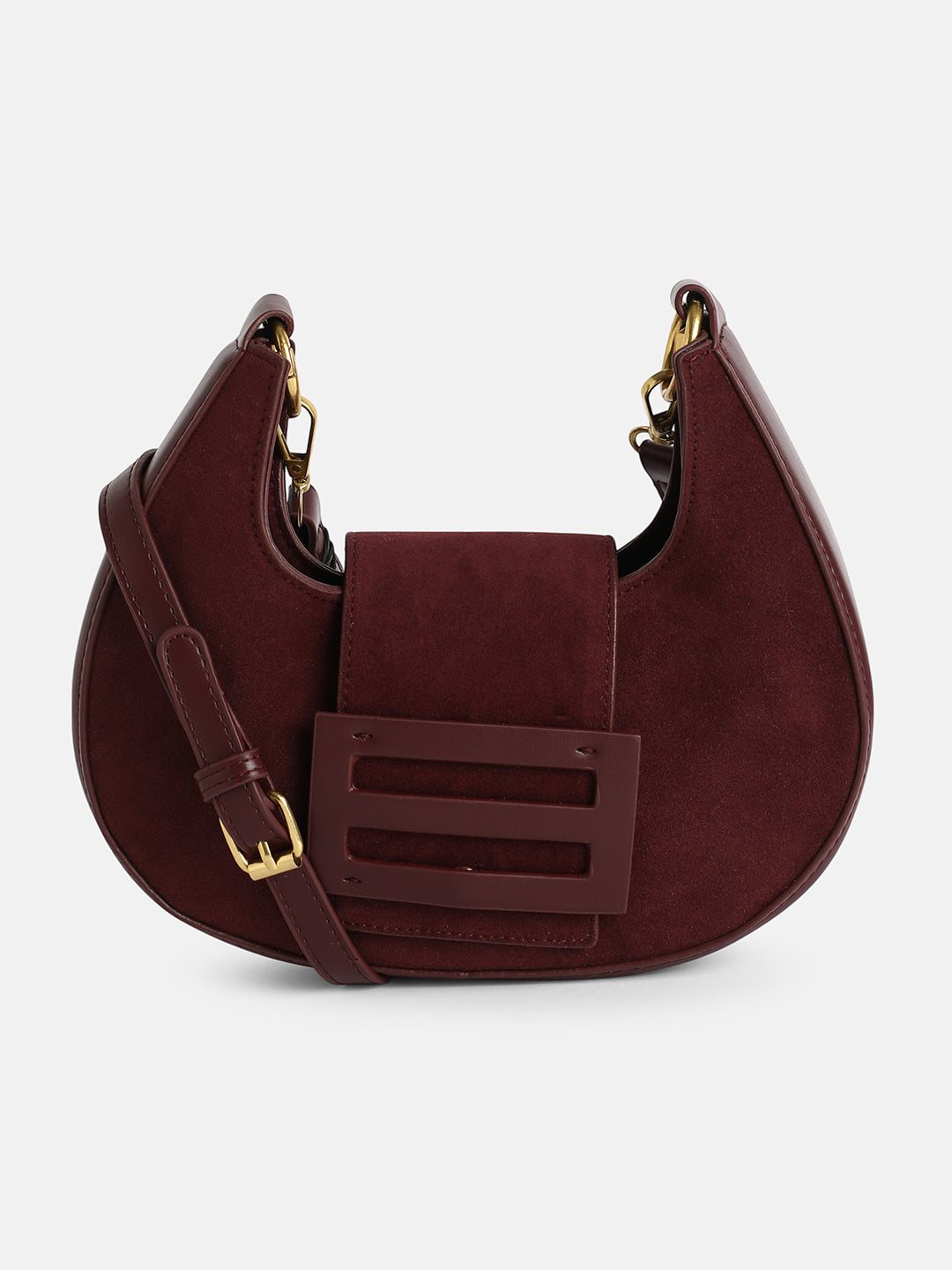 The Arcove Shoulder Bag - Cherry Red