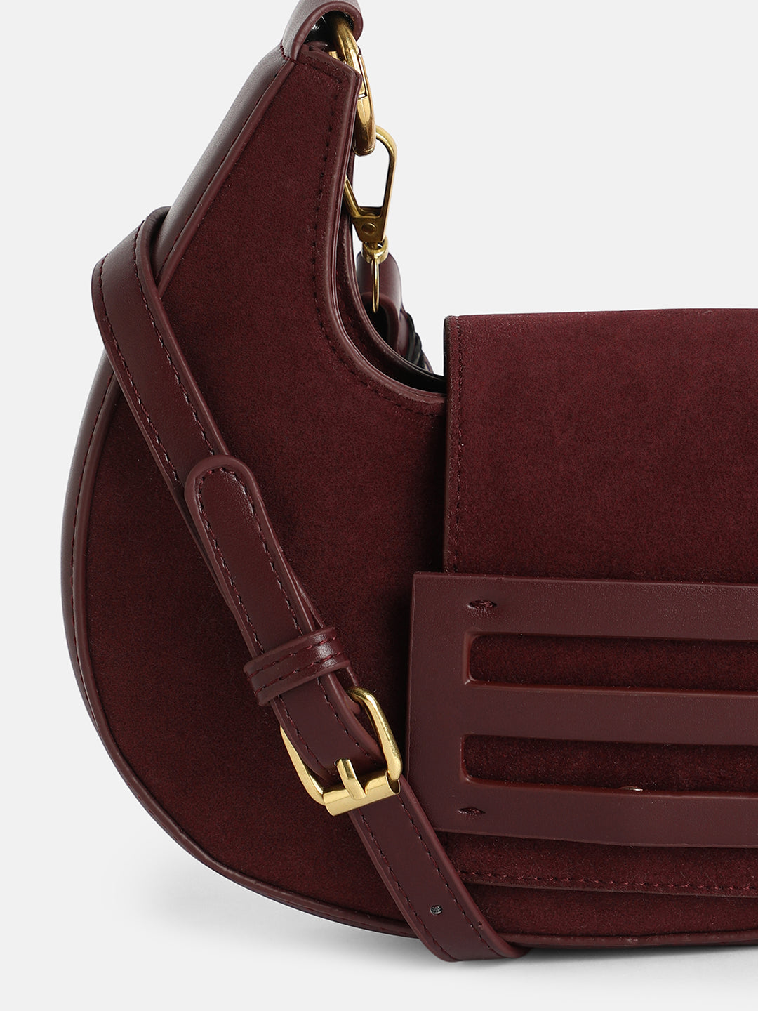 The Arcove Shoulder Bag - Cherry Red