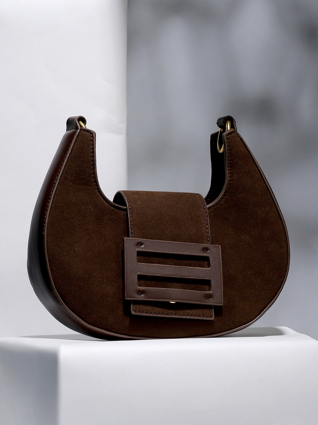 The Arcove Shoulder Bag - Coffee Brown