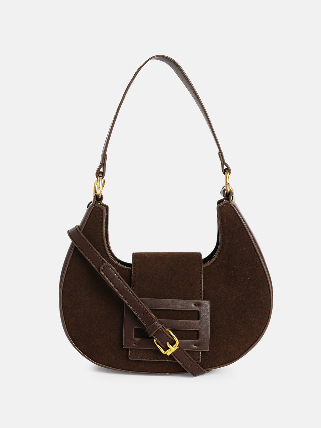 The Arcove Shoulder Bag - Coffee Brown