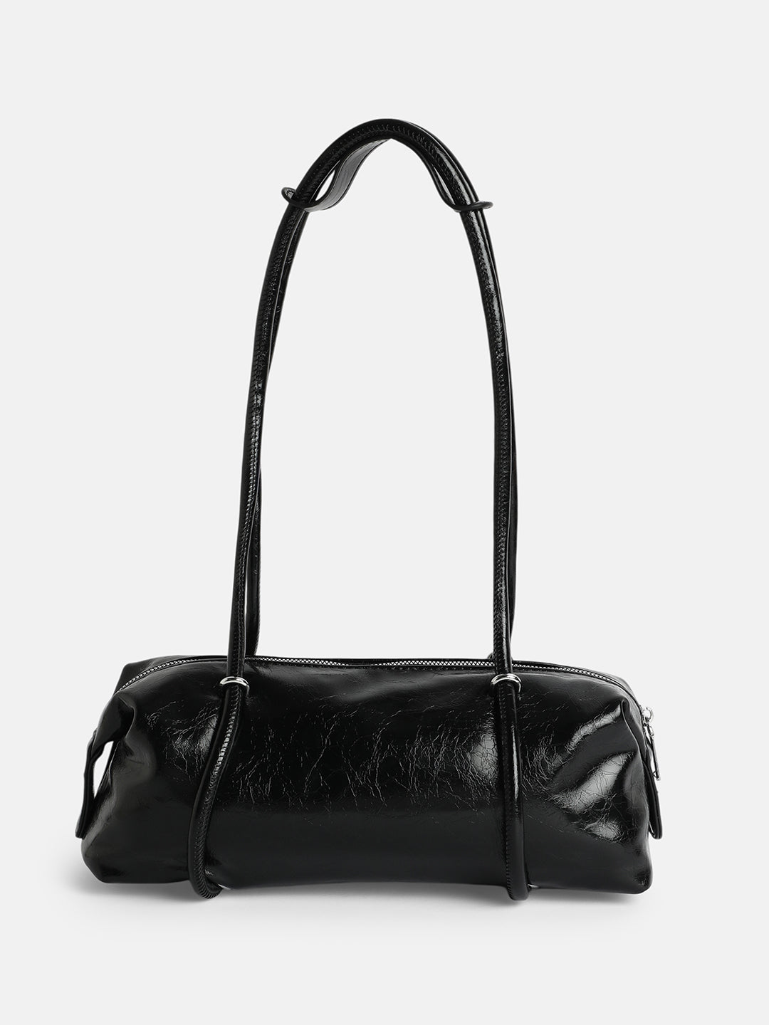 The Bowling Shoulder Bag - Onyx Black