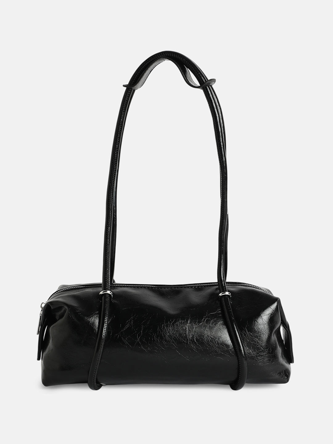 The Bowling Shoulder Bag - Onyx Black