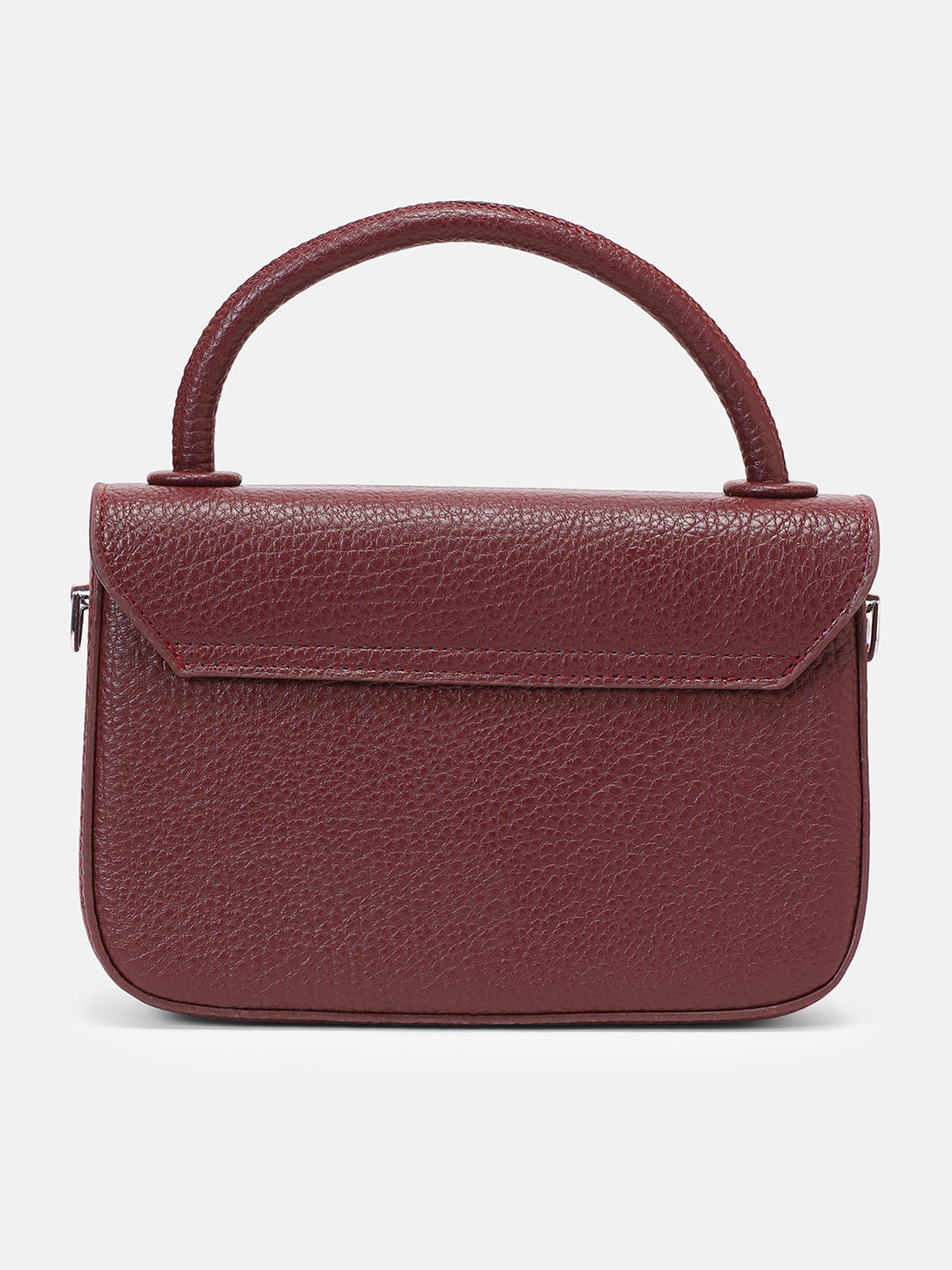 The Envelope-Box Hand Bag - Cherry Red