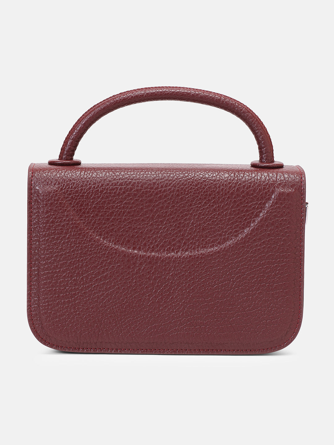 The Envelope-Box Hand Bag - Cherry Red