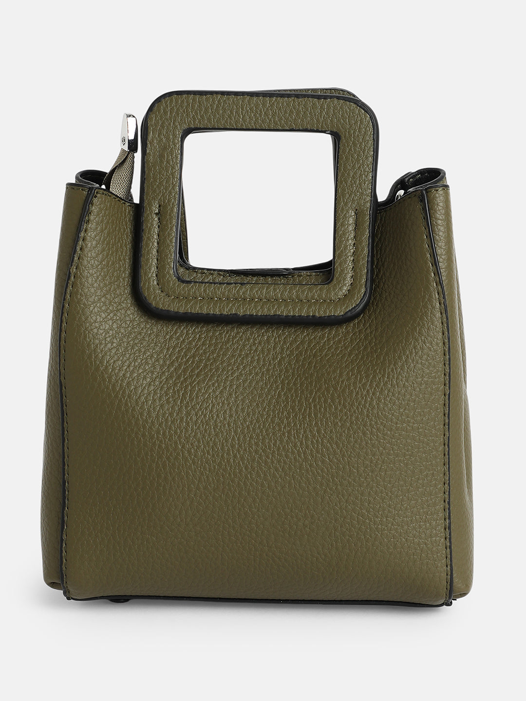 The Qube Bucket Bag - Seaweed Green