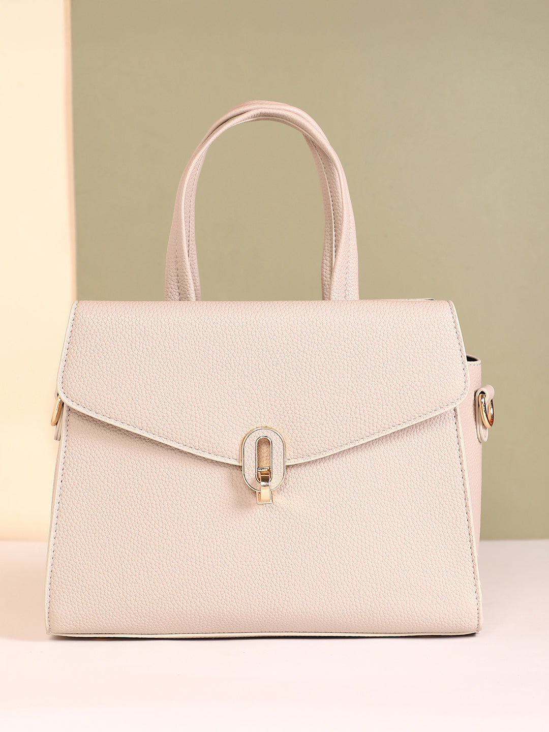 The Auraté Hand Bag - Khaki Beige