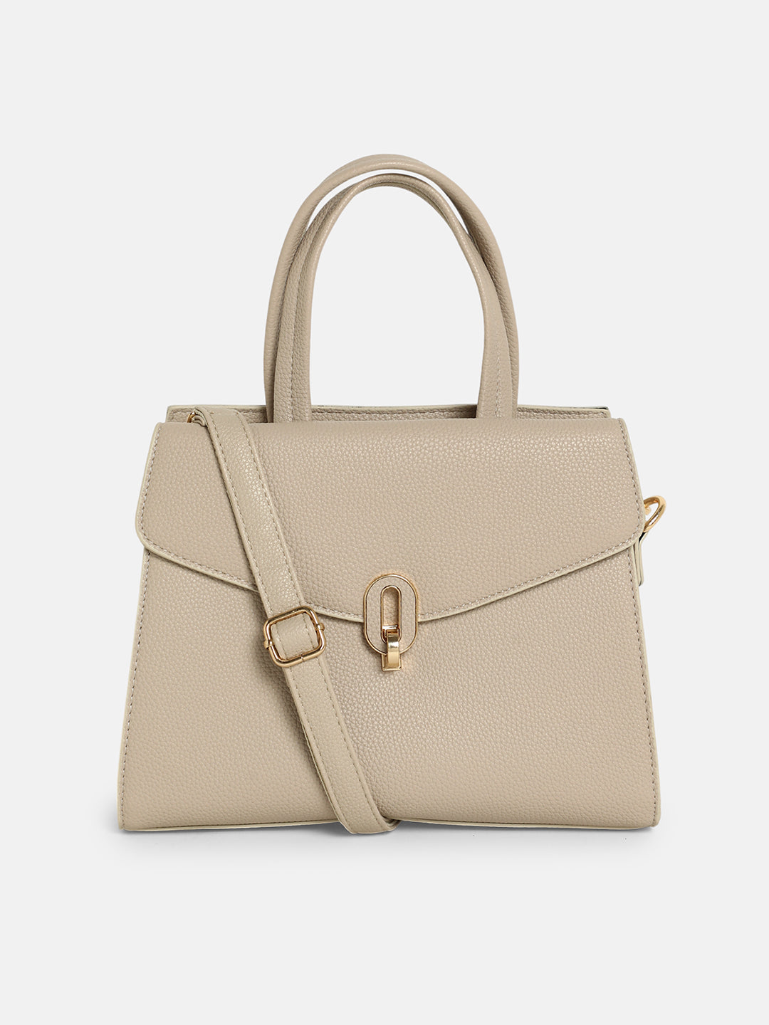 The Auraté Hand Bag - Khaki Beige