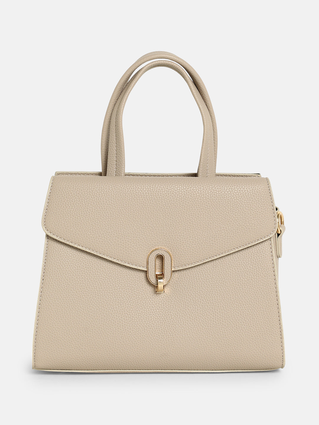 The Auraté Hand Bag - Khaki Beige