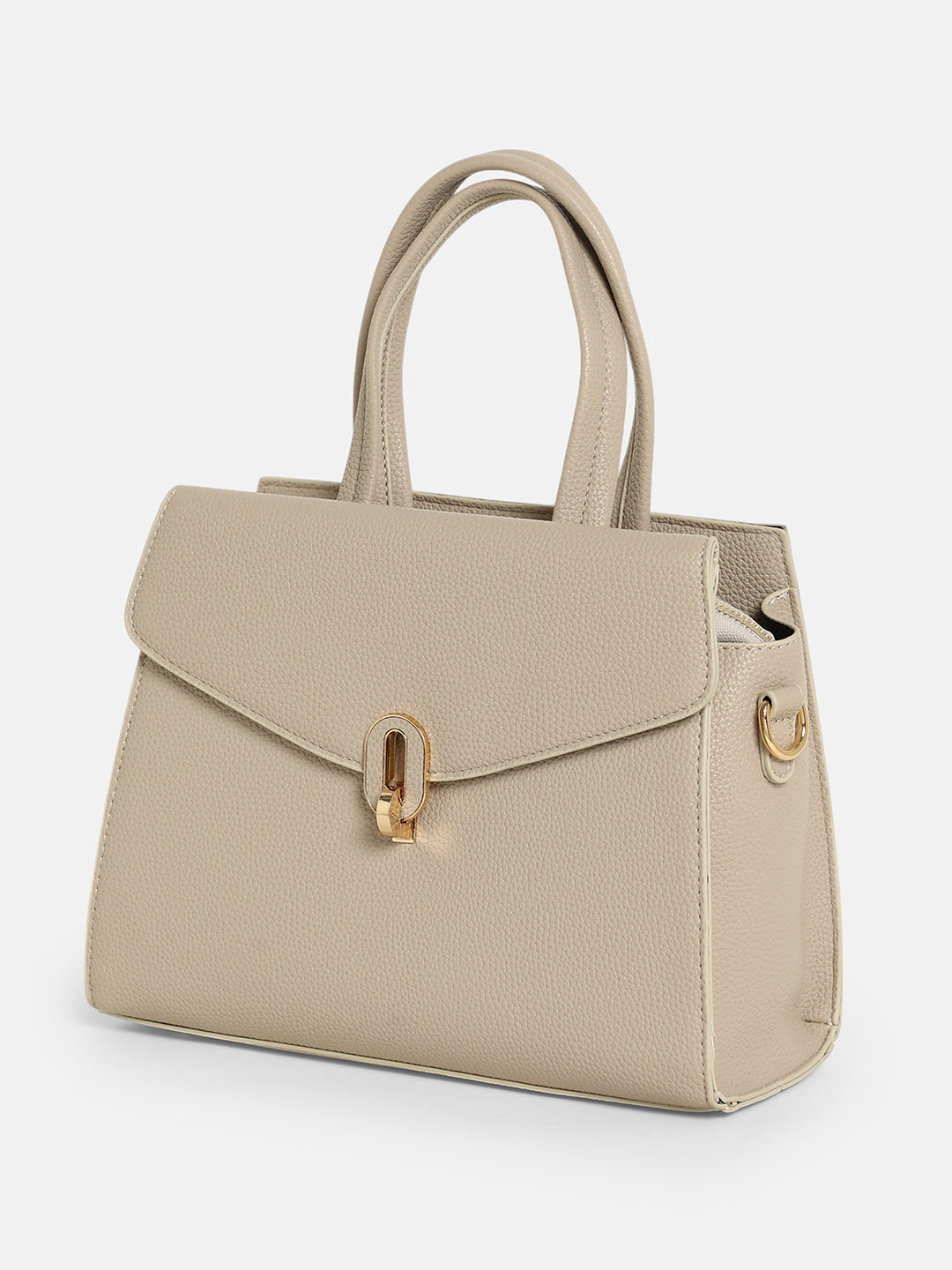 The Auraté Hand Bag - Khaki Beige