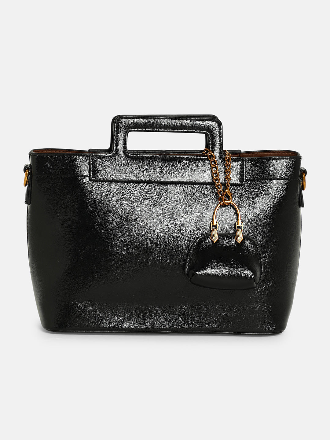 The Madame Hand Bag - Onyx Black