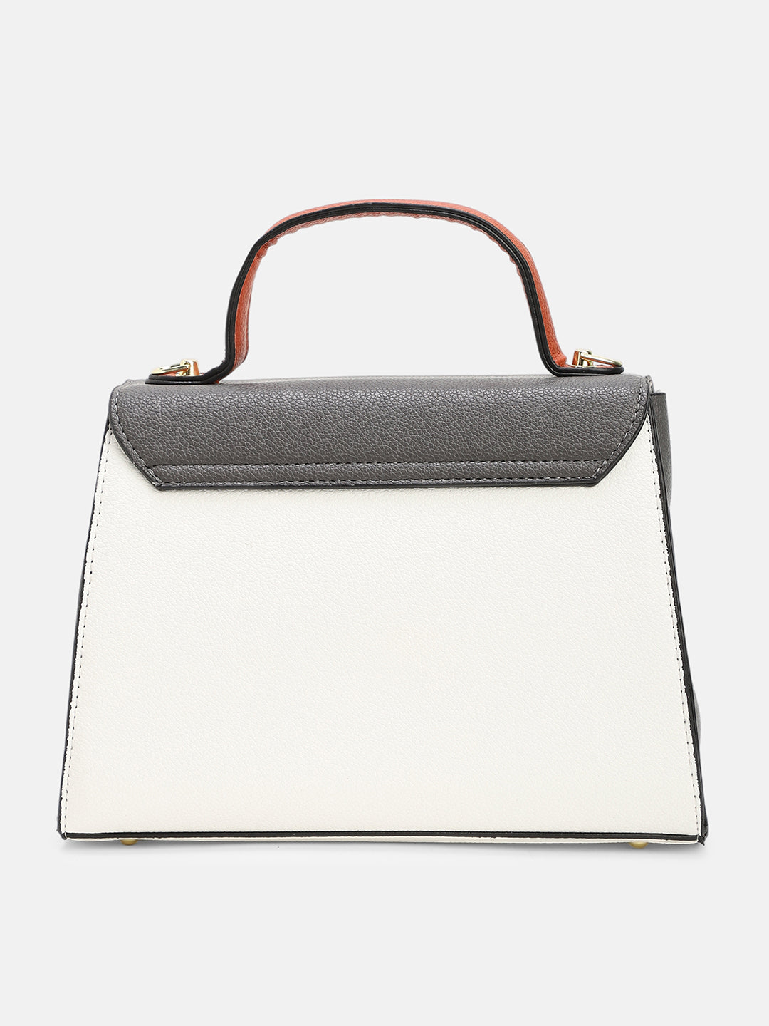 The Curatus Satchel Bag - Moon Grey & Chalk White