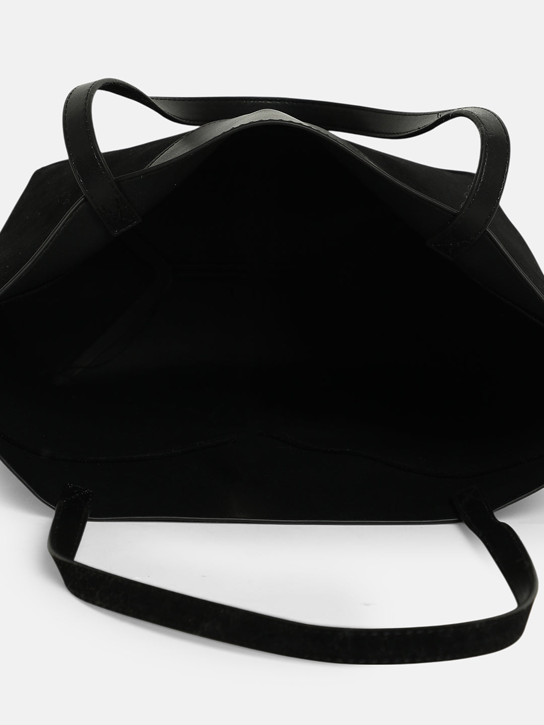 The Velouré Tote Bag - Onyx Black