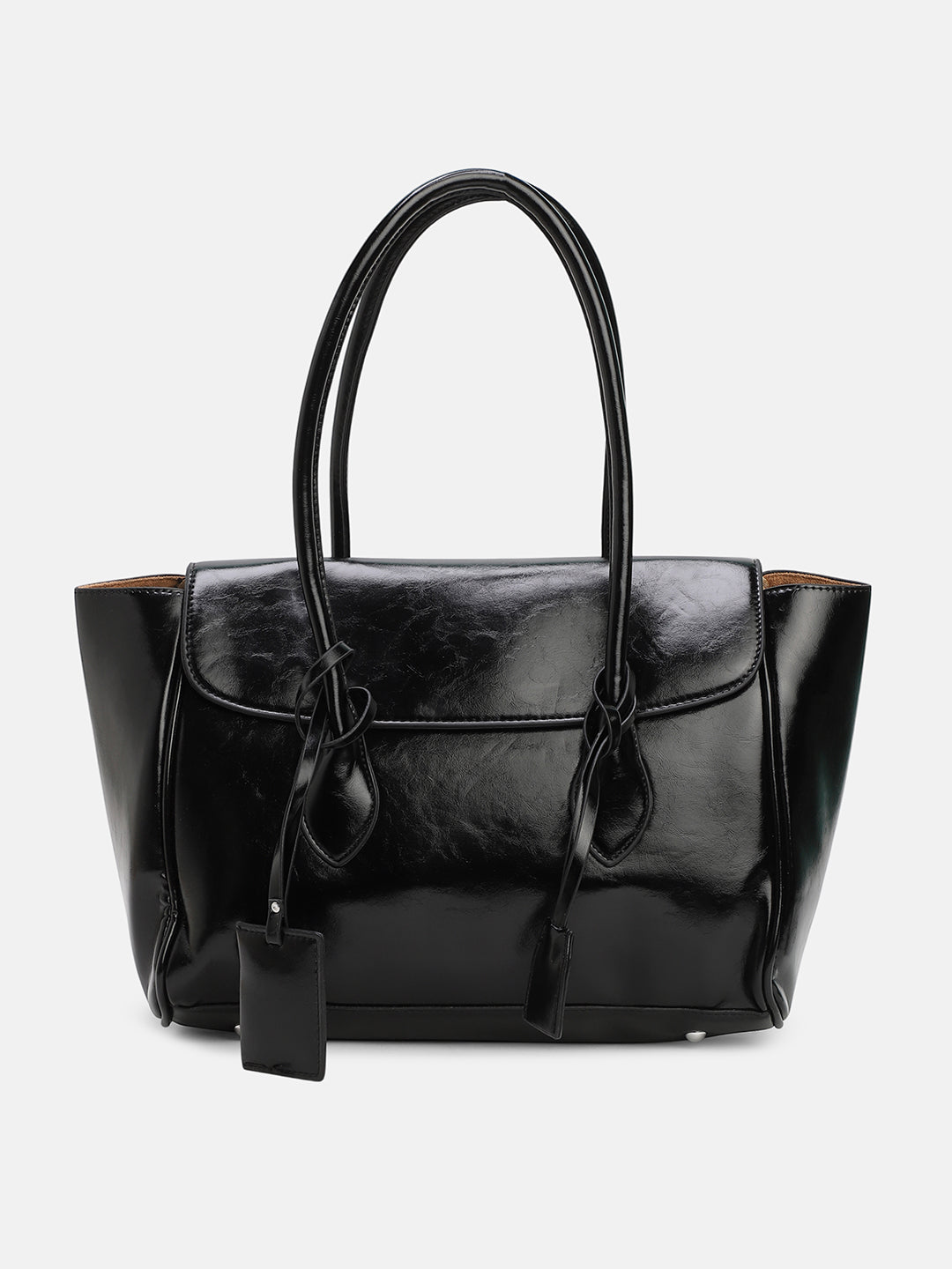 The Large Medis Satchel Bag - Onyx Black