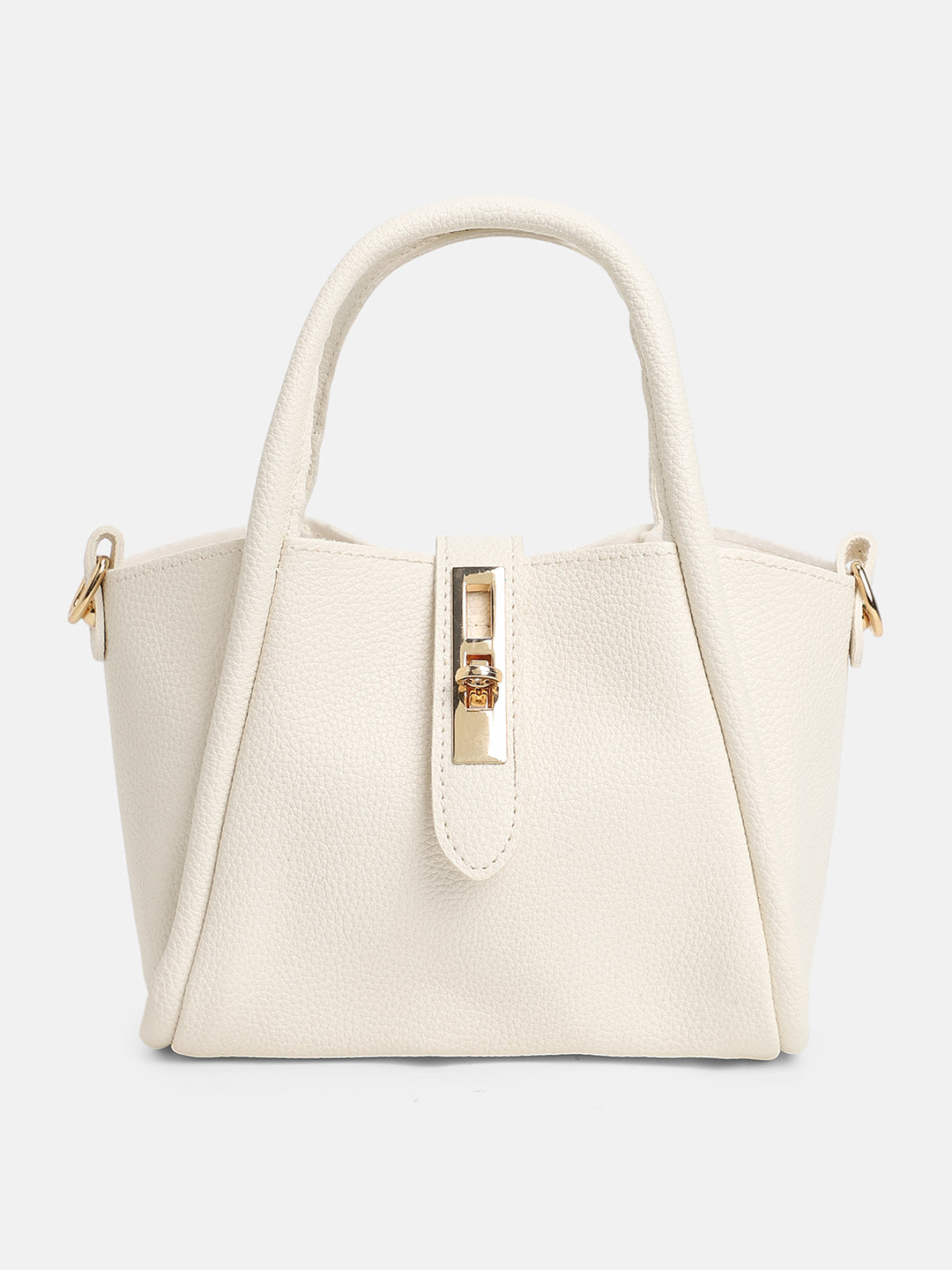 The Galleria Hand Bag - Ivory White