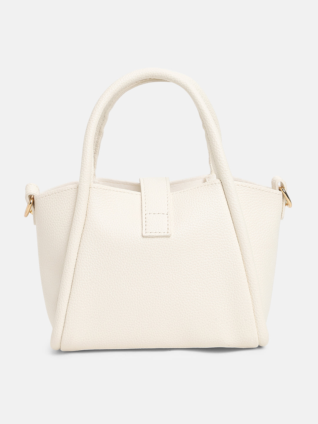 The Galleria Hand Bag - Ivory White