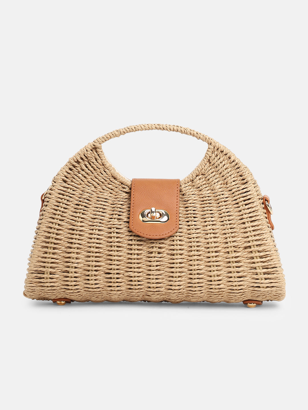 The Basque Hand Bag - Khaki Brown