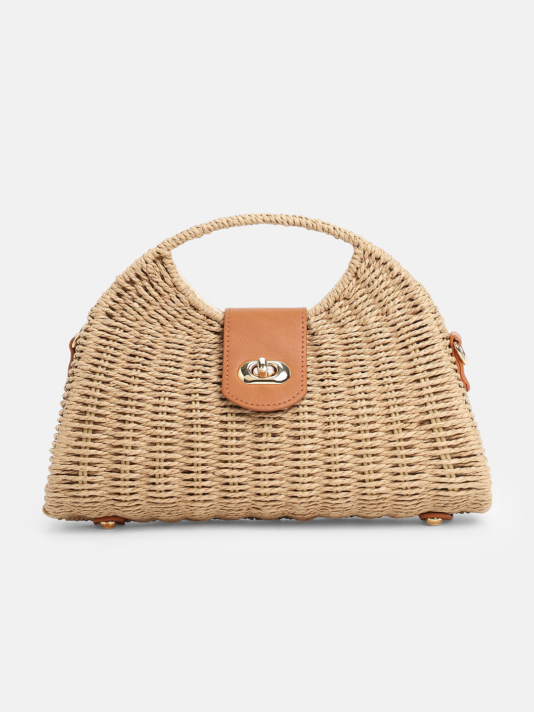 The Basque Hand Bag - Khaki Brown