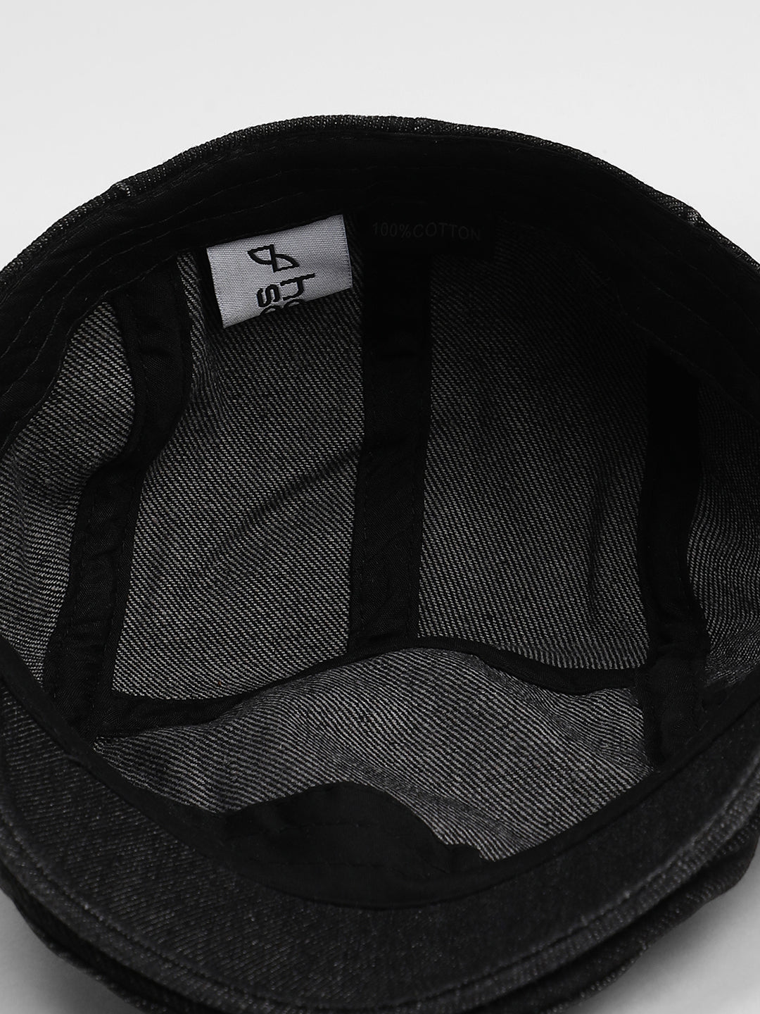 The Denim Driver Cap - Midnight Black