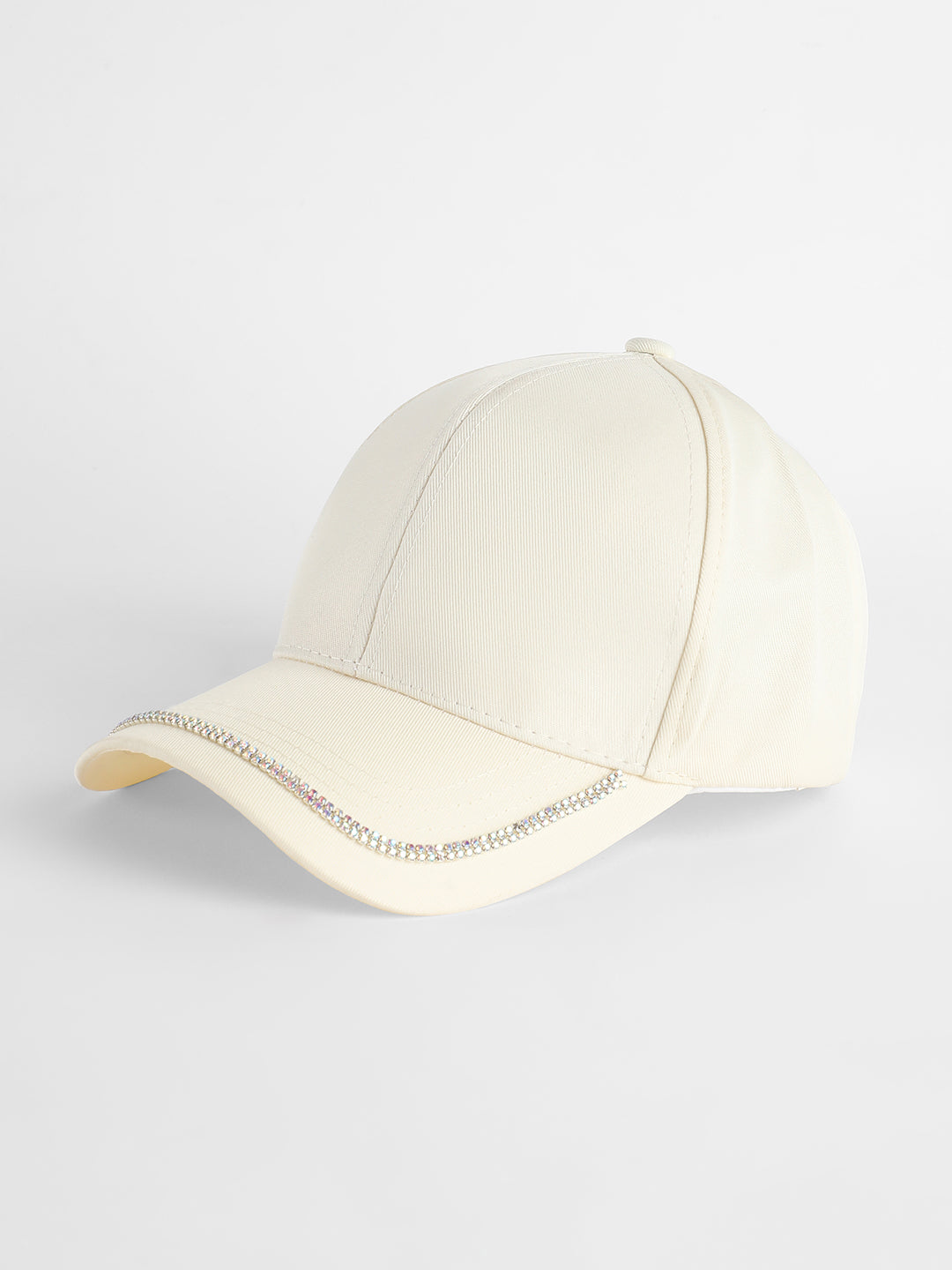 Embellished Lined Baseball Cap