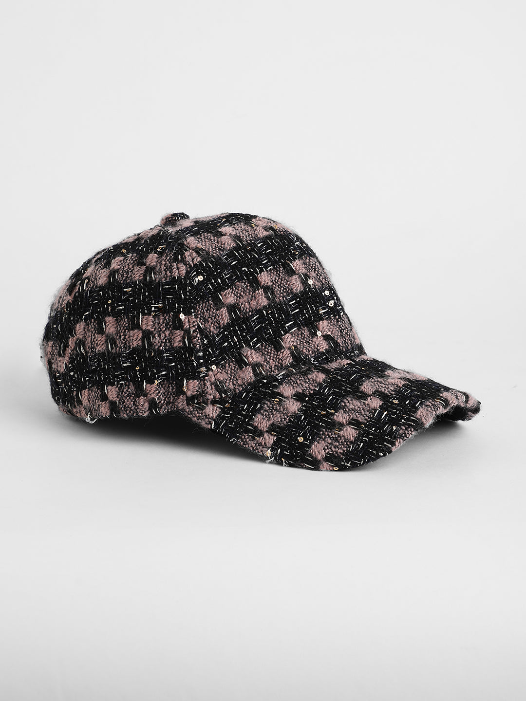 Embellished Weave Baseball Cap