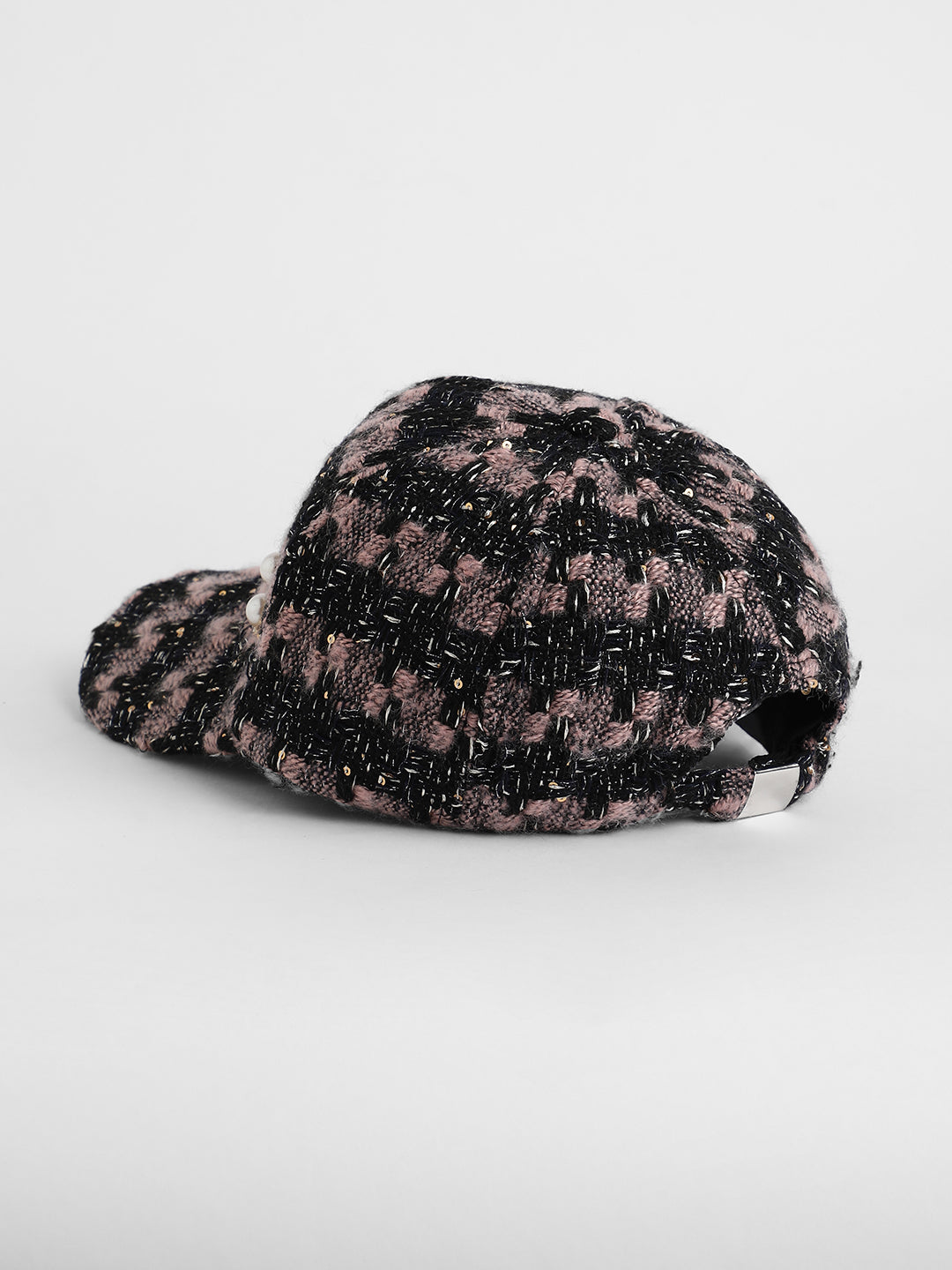 Embellished Weave Baseball Cap