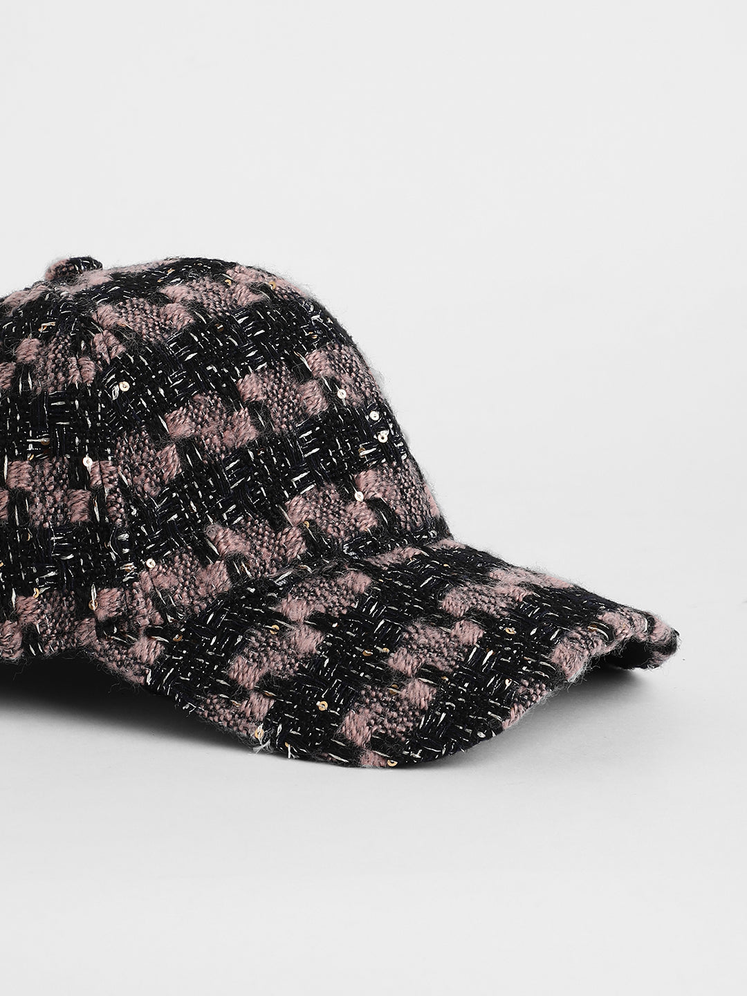 Embellished Weave Baseball Cap