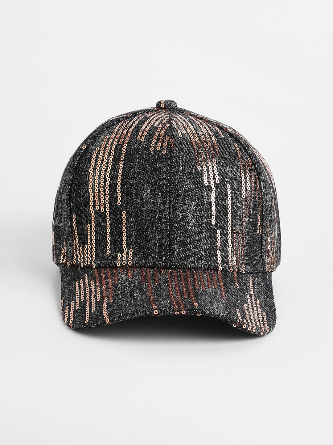 Heathered Sequin Baseball Cap