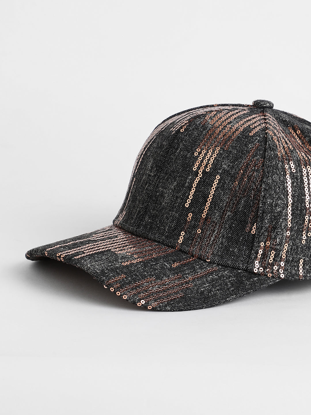 Heathered Sequin Baseball Cap