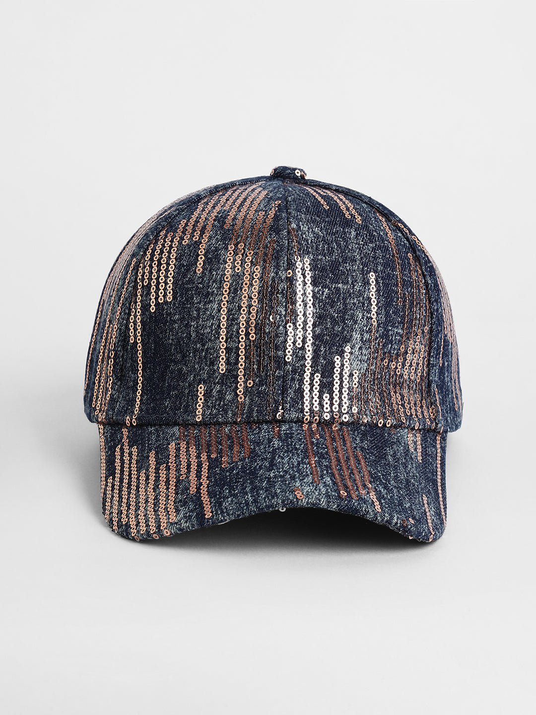 Heathered Sequin Baseball Cap