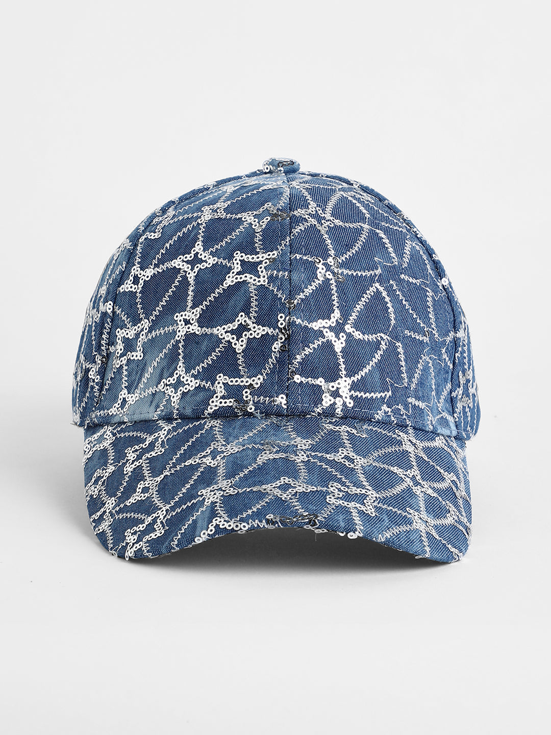 Sequined Star Baseball Cap