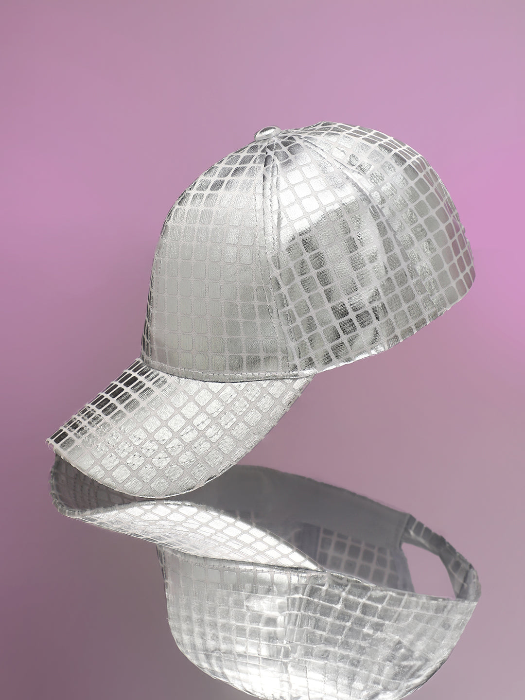 Metallic Cube Baseball Cap